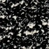 Abstract texture of white & gray fragmented shapes on black, resembling feathers; includes faint text “swan > fabric (h) > h 631”.